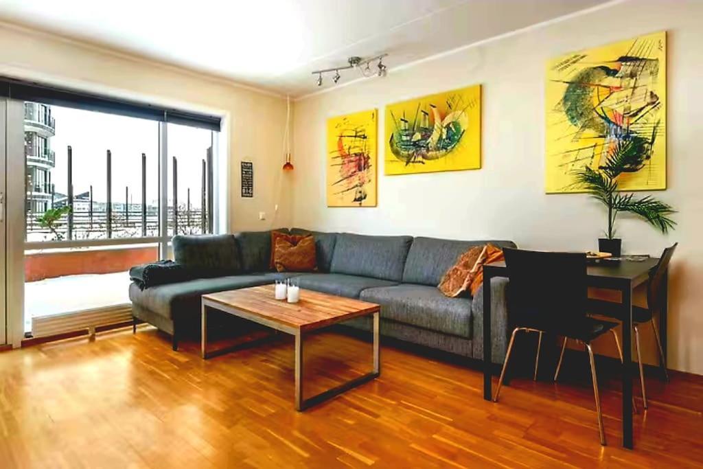 特隆赫姆Cozy Cove At Solsiden - 2Br Familyfriendly公寓 外观 照片